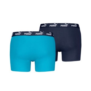 Bokserki męskie Puma Elements Basic 2P niebieskie,granatowe 938753 08 2XL Puma