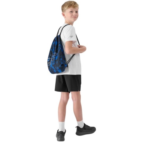 Komplet odzieżowy 4F koszulka, spodenki, worek M084 głęboka czerń 4FJWAW25TAPSM084 20S 122-128cm 4F
