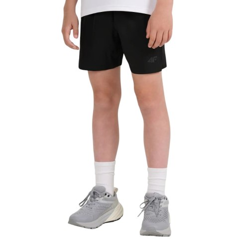 Komplet odzieżowy 4F koszulka, spodenki, worek M084 głęboka czerń 4FJWAW25TAPSM084 20S 134-140cm 4F