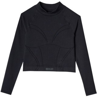 Koszulka damska 4F Longsleeve FNK F483 głęboka czerń 4FRAW24TFLOF483 20S XS/S 4F