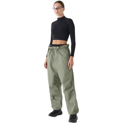Koszulka damska 4F Longsleeve FNK F483 głęboka czerń 4FRAW24TFLOF483 20S XS/S 4F