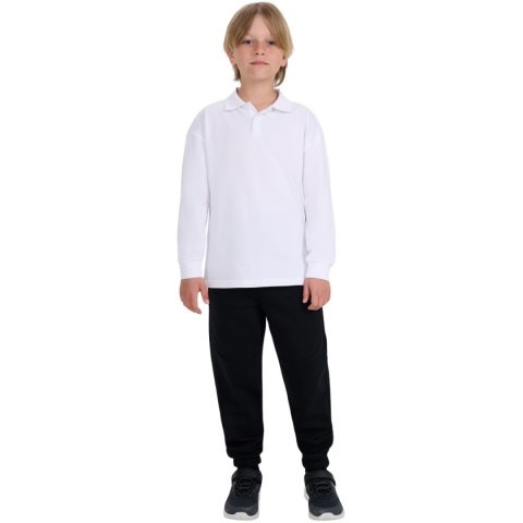 Koszulka dla chłopca longsleeve 4F M483 biała 4FJWAW25TLONM483 10S 152cm 4F
