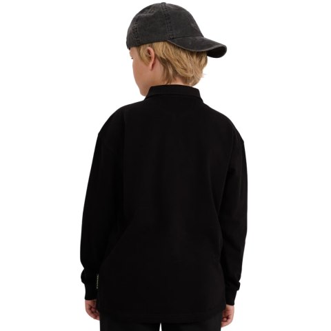 Koszulka dla chłopca longsleeve 4F M483 głęboka czerń 4FJWAW25TLONM483 20S 134cm 4F