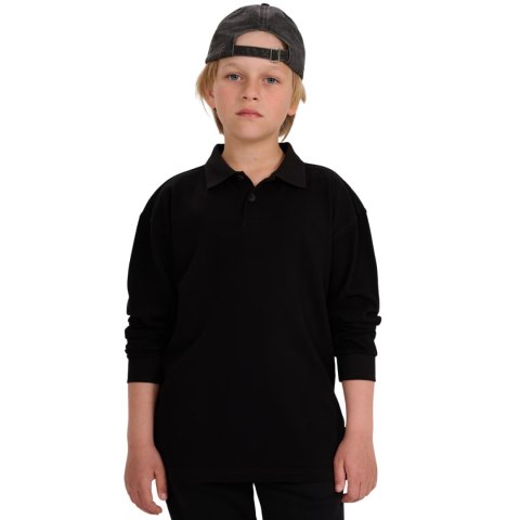 Koszulka dla chłopca longsleeve 4F M483 głęboka czerń 4FJWAW25TLONM483 20S 146cm 4F