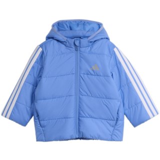 Kurtka dla dzieci adidas Essentials 3-Stripes niebieska JL7464 92cm Adidas