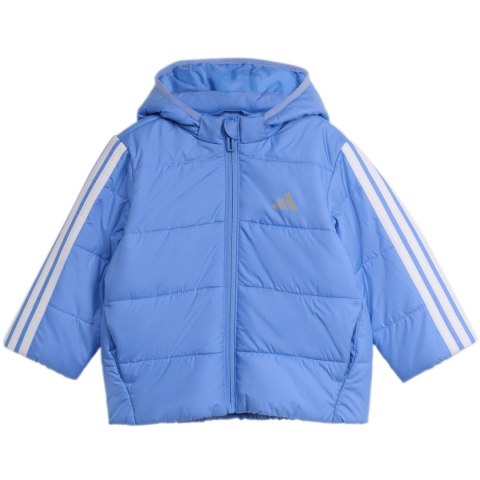 Kurtka dla dzieci adidas Essentials 3-Stripes niebieska JL7464 92cm Adidas