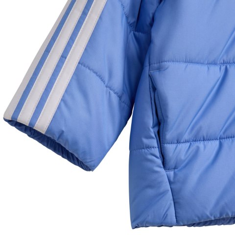 Kurtka dla dzieci adidas Essentials 3-Stripes niebieska JL7464 92cm Adidas