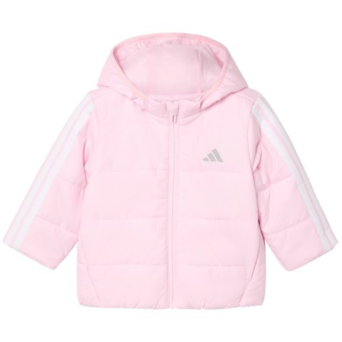 Kurtka dla dzieci adidas Essentials 3-Stripes różowa JW2442 104cm Adidas