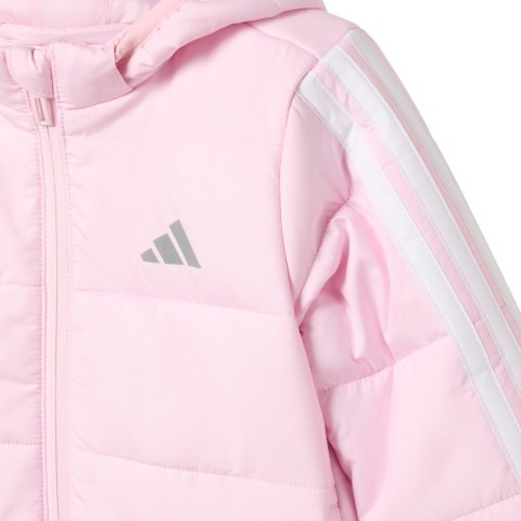 Kurtka dla dzieci adidas Essentials 3-Stripes różowa JW2442 98cm Adidas