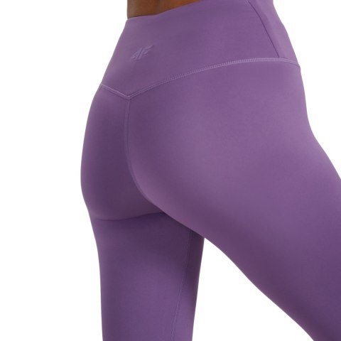 Legginsy damskie 4F FNK F360 fioletowe 4FWAW25TFTIF360 53S XL 4F