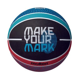 Piłka koszykowa Molten Fiba Replika czarno-niebiesko-czerwona B7G2000-E5Z ME2025 7 Molten