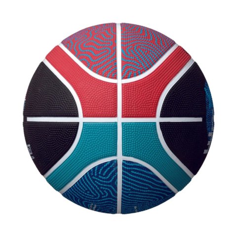 Piłka koszykowa Molten Fiba Replika czarno-niebiesko-czerwona B7G2000-E5Z ME2025 7 Molten