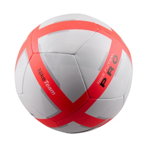 Piłka nożna Nike Futsal Pro Team FA25 biało-pomarańczowa HV6327 100 PRO Nike Team