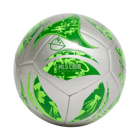Piłka nożna adidas MLS Club srebrno-zielona JH1307 4 Adidas teamwear