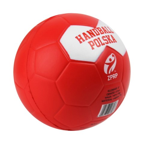 Piłka piankowa Smj ZPRP czerwono-biała UM126-G1 Smj