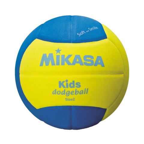 Piłka siatkowa Mikasa dodgeball żółto-niebieska SD20-YBL 2 Mikasa