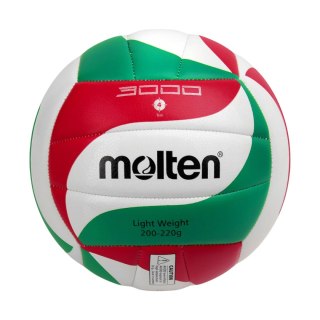 Piłka siatkowa Molten biało-czerwono-zielona V4M3000-L 4 Molten