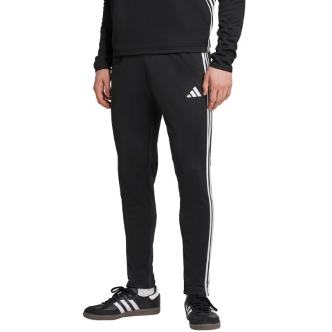Spodnie męskie adidas Tiro 25 Essentials Winterized czarne JN9470 S Adidas