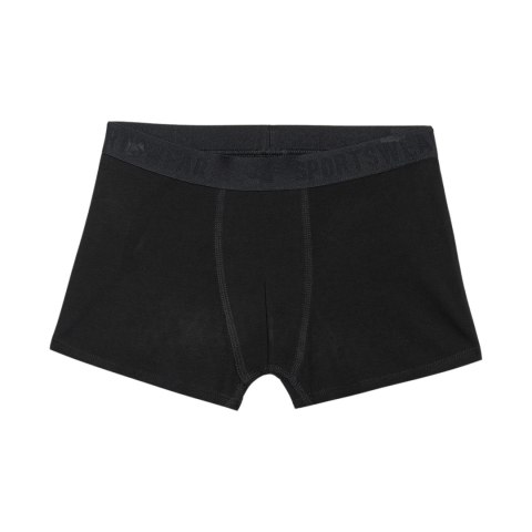 Bokserki dla chłopca 4F M061 3pak głęboka czerń 4FJWAW25UBXSM061 20S 134-140cm 4F