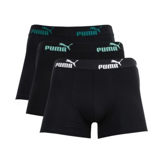 Bokserki męskie Puma 3-pack czarne 100003547 3732/004 020 M Puma