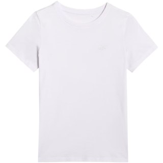 Koszulka dla dziewczynki 4F F2332 biała 4FJWMM00TTSHF2332 10S 128cm 4F