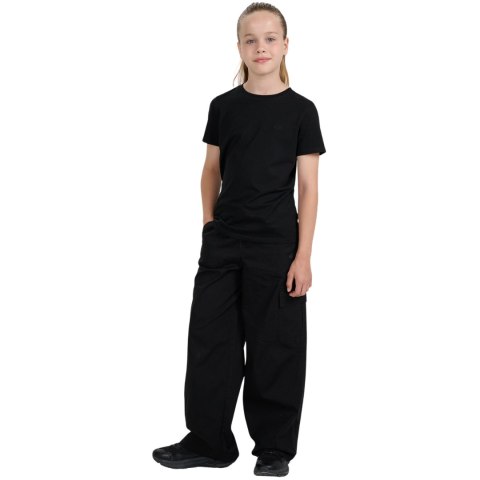 Koszulka dla dziewczynki 4F F2332 głęboka czerń 4FJWMM00TTSHF2332 20S 164cm 4F