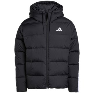 Kurtka męska adidas Essentials Climawarm 3 Stripes Puffer Down Hooded czarna JM4165 S Adidas