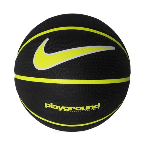 Piłka koszykowa Nike Everyday Playground 8p Deflated czarno-limonkowa N1004498044 7 Nike