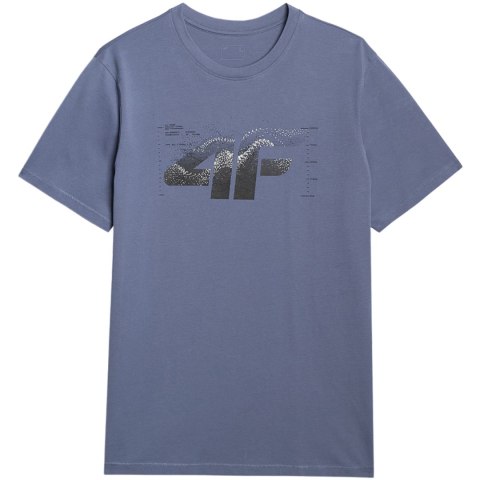 Koszulka męska 4F M2359 denim 4FWAW25TTSHM2359 32S M 4F