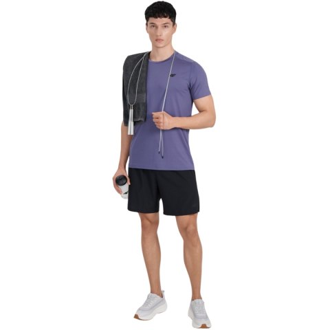 Koszulka męska 4F FNK M1521 niebieska 4FWAW25TFTSM1521 33S 2XL 4F