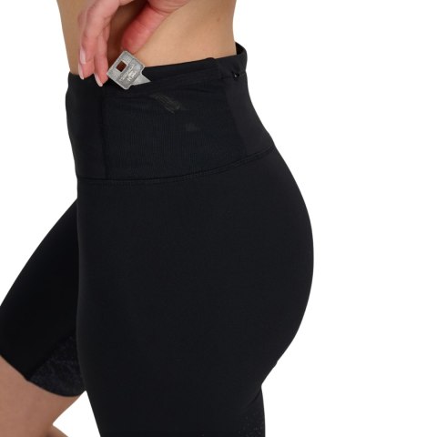 Legginsy damskie krótkie 4F FNK F048 głęboka czerń 4FWAW25TFSTF048 20S XS 4F