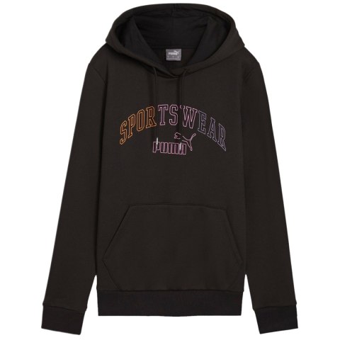 Bluza damska Puma Ess+ Logo LAB Hoodie FL czarna 682987 01 Puma Bluza damska Puma Ess+ Logo LAB Hoodie FL czarna 682987 01 Puma