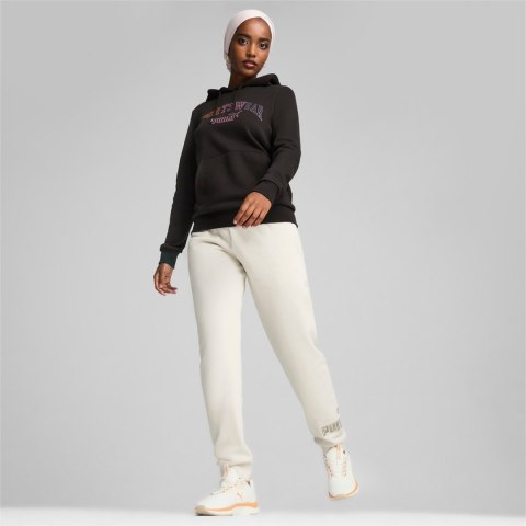 Bluza damska Puma Ess+ Logo LAB Hoodie FL czarna 682987 01 Puma Bluza damska Puma Ess+ Logo LAB Hoodie FL czarna 682987 01 Puma