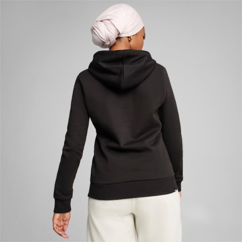 Bluza damska Puma Ess+ Logo LAB Hoodie FL czarna 682987 01 Puma Bluza damska Puma Ess+ Logo LAB Hoodie FL czarna 682987 01 Puma