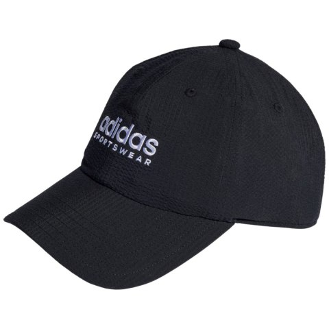 Czapka z daszkiem adidas Seersucker Dad czarna IP6315 Adidas Czapka z daszkiem adidas Seersucker Dad czarna IP6315 Adidas