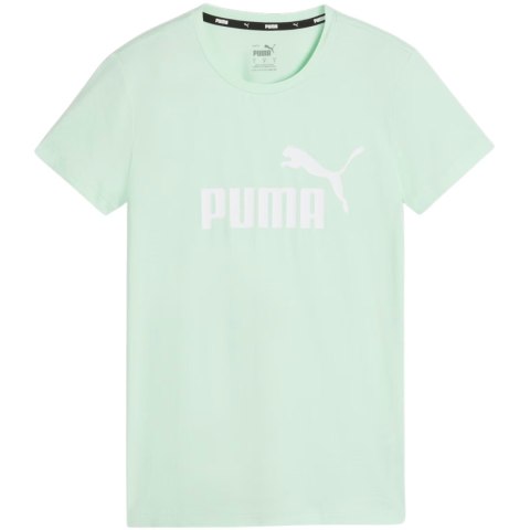 Koszulka damska Puma ESS Logo Tee miętowa 586775 90 Puma Koszulka damska Puma ESS Logo Tee miętowa 586775 90 Puma