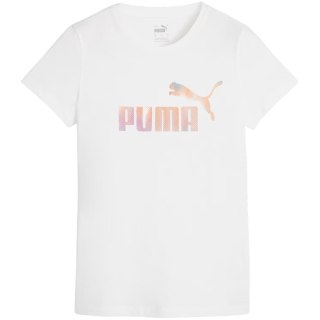 Koszulka damska Puma ESS+ Summer Daze Tee biała 679921 02 Puma