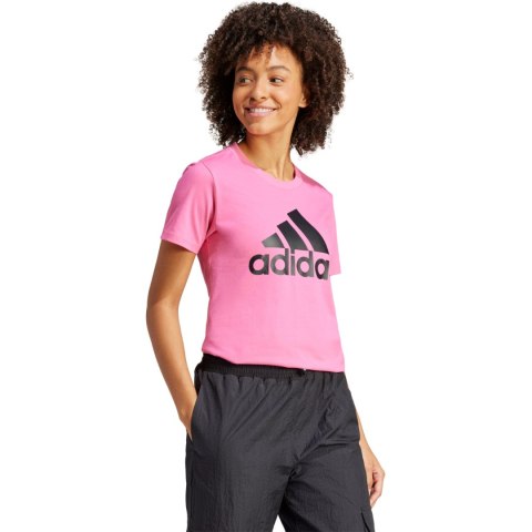 Koszulka damska adidas Loungewear Essentials Logo Tee różowa IR5413 Adidas