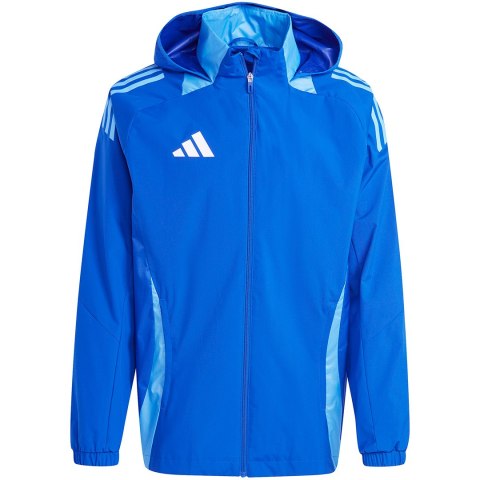 Kurtka męska adidas Tiro 24 Competition All-Weather niebieska IR7561 Adidas teamwear Kurtka męska adidas Tiro 24 Competition All-Weather niebieska IR7561 Adidas teamwear