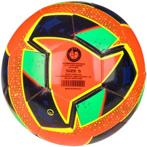Piłka nożna Select Classic pomarańczowo-zielona 18523 Select Piłka nożna Select Classic pomarańczowo-zielona 18523 Select