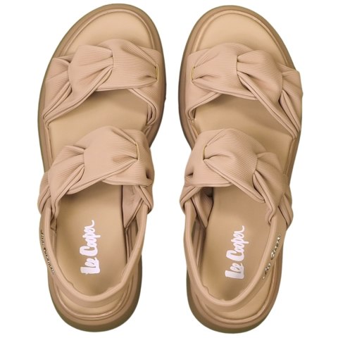 Sandały damskie Lee Cooper brudny róż LCW-24-47-2705LA Lee Cooper Sandały damskie Lee Cooper brudny róż LCW-24-47-2705LA Lee Cooper