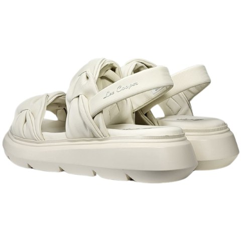 Sandały damskie Lee Cooper kremowe LCW-24-47-2704LA Lee Cooper Sandały damskie Lee Cooper kremowe LCW-24-47-2704LA Lee Cooper