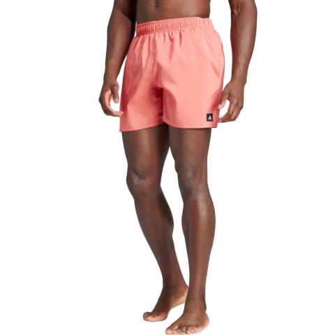 Spodenki kąpielowe męskie adidas Solid CLX Short-Length koralowe IR6223 Adidas