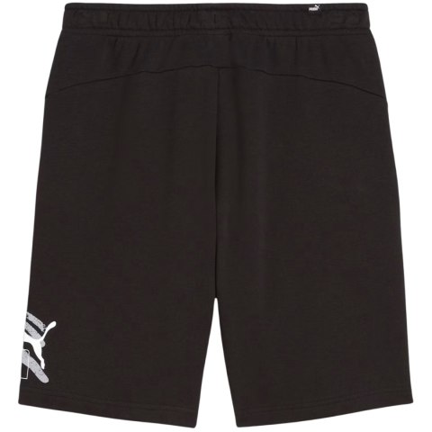Spodenki męskie Puma ESS+ Logo Lab Graphic Shorts 10 czarne 678989 01 Puma Spodenki męskie Puma ESS+ Logo Lab Graphic Shorts 10 czarne 678989 01 Puma