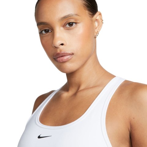 Stanik sportowy Nike Swoosh Light Support biały DX6817 100 Nike Stanik sportowy Nike Swoosh Light Support biały DX6817 100 Nike