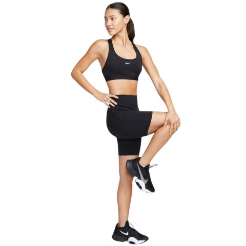 Stanik sportowy Nike Swoosh Light Support czarny DX6817 010 Nike Stanik sportowy Nike Swoosh Light Support czarny DX6817 010 Nike