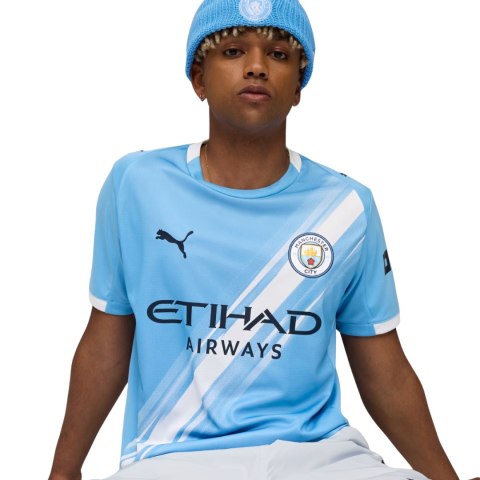 Koszulka męska Puma MCFC Home Jersey Replica błękitna 780338 01 L Puma