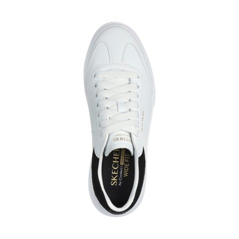 Buty damskie ekoskóra Skechers Cordova białe 185060 WBK 38 Skechers