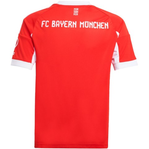 Koszulka dla dzieci adidas FC Bayern 25/26 Home czerwona JN8525 128cm Adidas