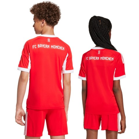 Koszulka dla dzieci adidas FC Bayern 25/26 Home czerwona JN8525 128cm Adidas